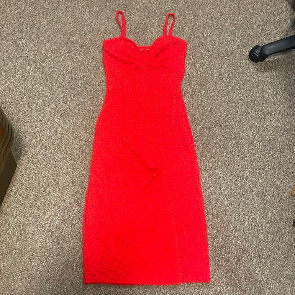 Fashion Brand Company Lace Septum Dress